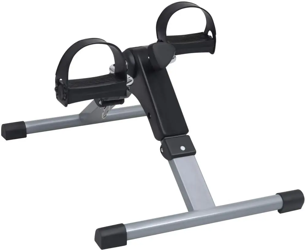 Bicicletă fitness VidaXL 92477, negru/gri