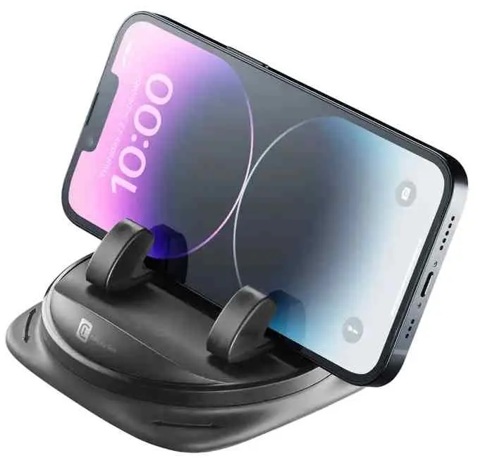 Автодержатель Cellularline Dash Hub 360, черный
