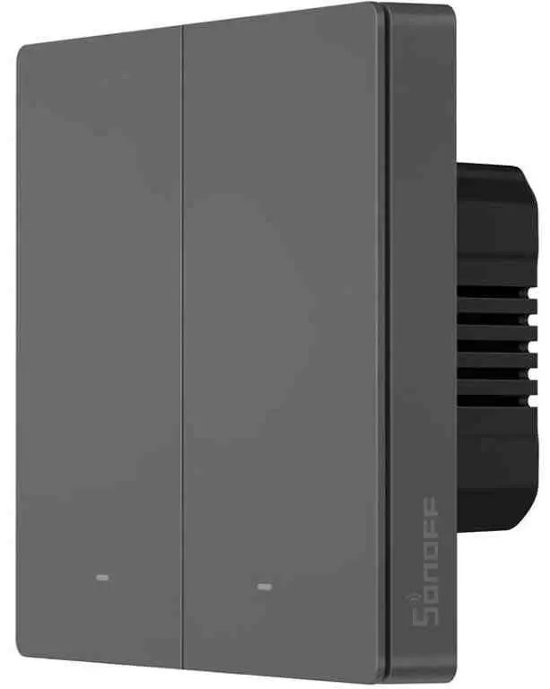 Întrerupător smart Sonoff M5-2C-86, gri pe tehnoparc.md Întrerupător smart Sonoff M5-2C-86, gri