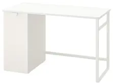 Masă de birou IKEA Larande 120x58cm, alb pe tehnoparc.md Masă de birou IKEA Larande 120x58cm, alb