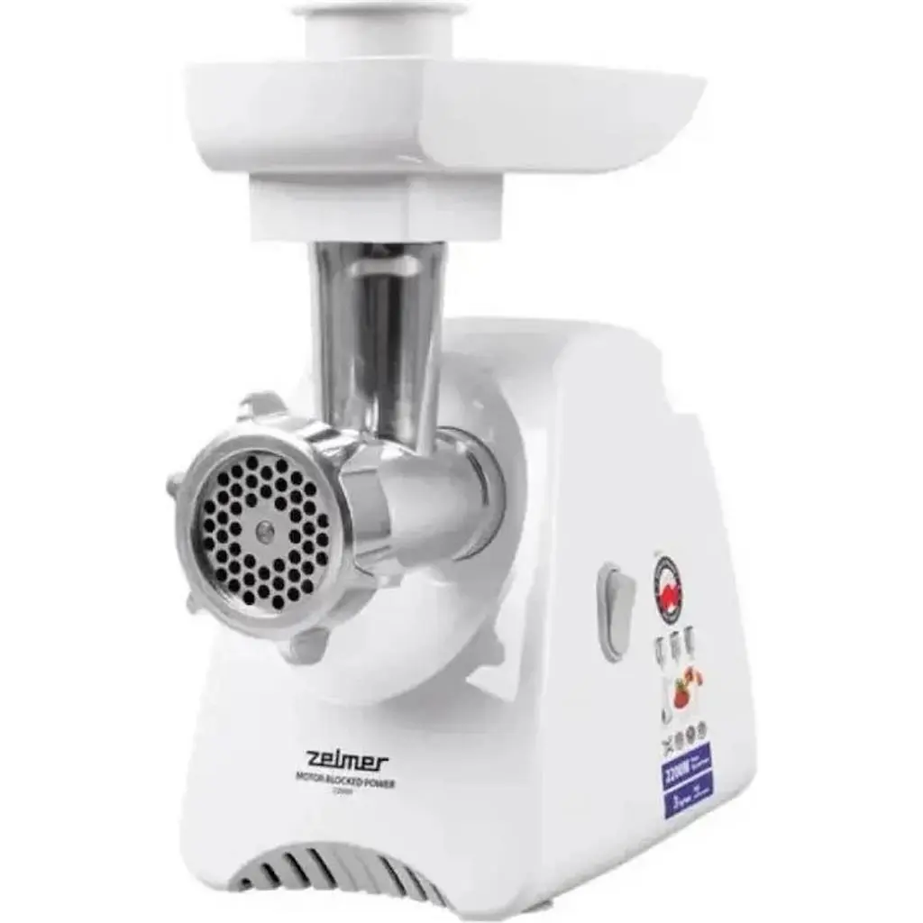 Мясорубка Zelmer ZMM5801P, белый