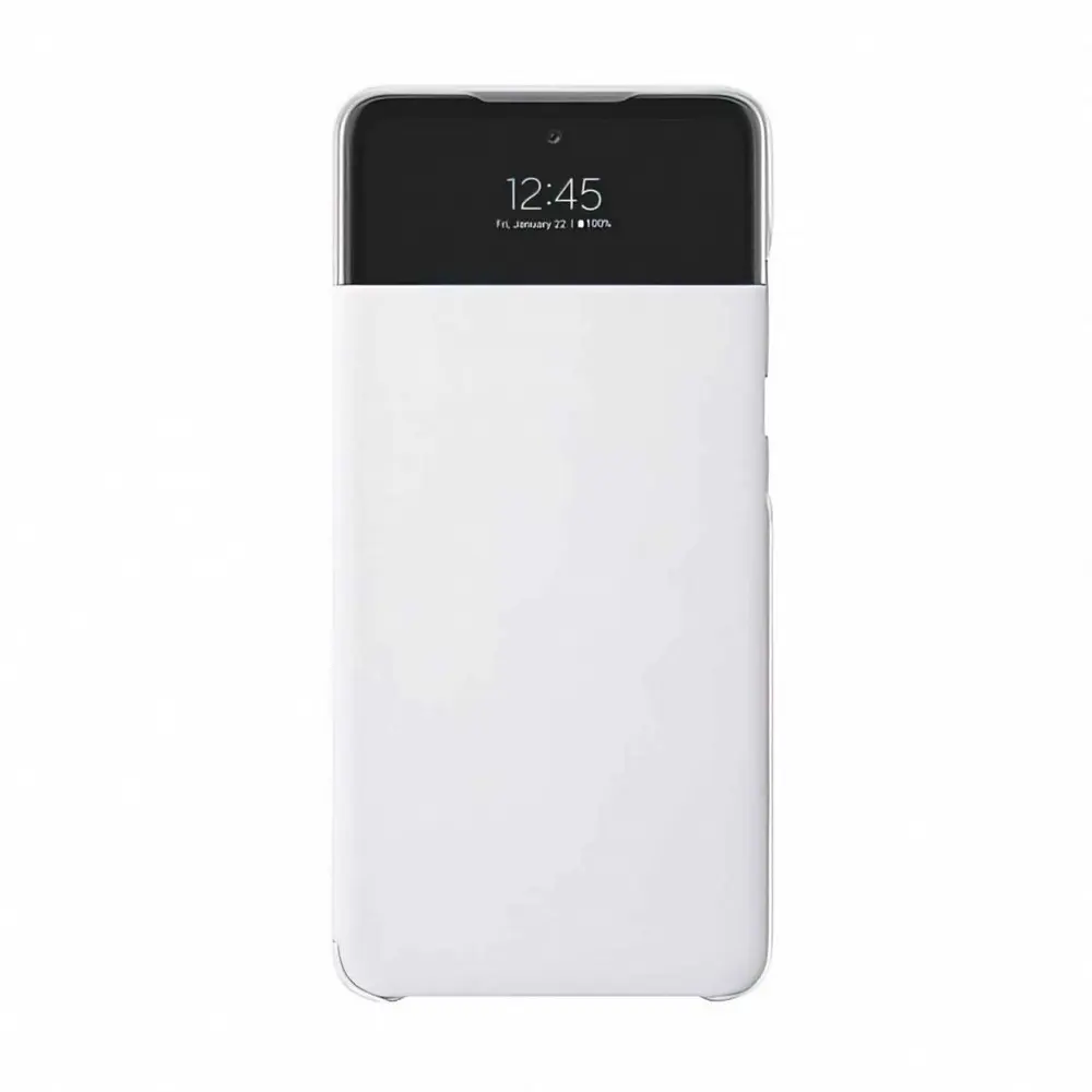 Чехол Samsung S View Wallet Cover Galaxy A52, белый
