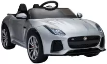 Электромобиль Lean Cars Jaguar F-Type, серебристый