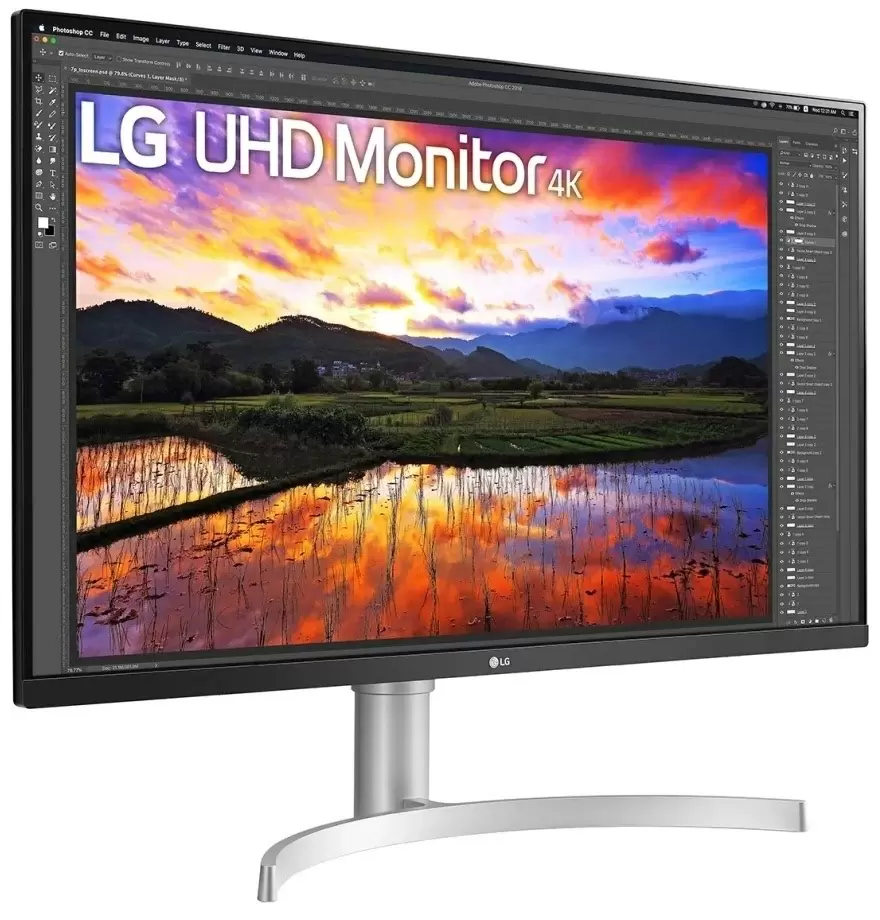 Monitor LG 32UN650-W, alb