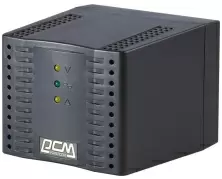 Stabilizator de tensiune PowerCom TCA-3000, negru