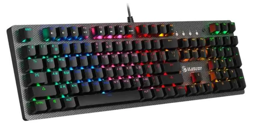 Tastatură Bloody B810R, gri
