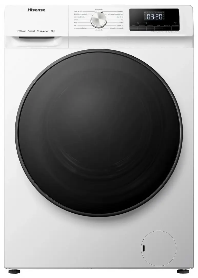 Maşină de spălat rufe Hisense WFQA7014EVJM, alb