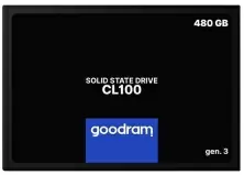 SSD накопитель Goodram CL100 Gen.3 2.5" SATA, 480ГБ