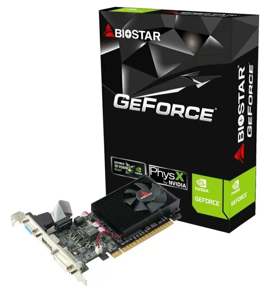 Placă video Biostar GeForce GT730 4GB GDDR3 Low Profile
