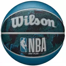 Мяч баскетбольный Wilson NBA DRV Plus Vibe, синий