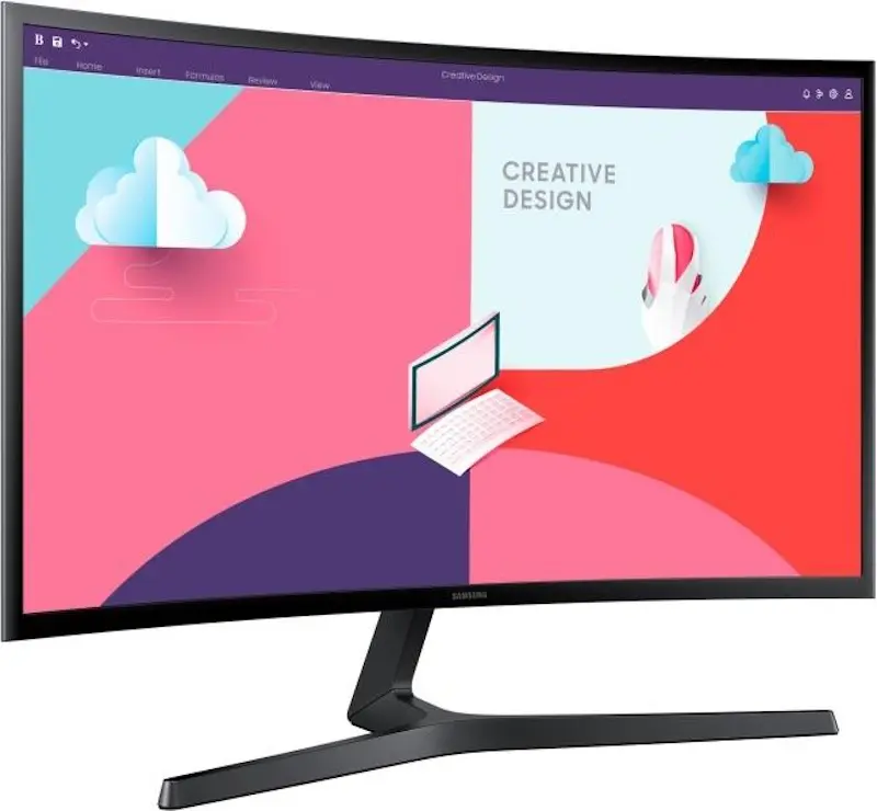 Monitor Samsung S27C366E, negru