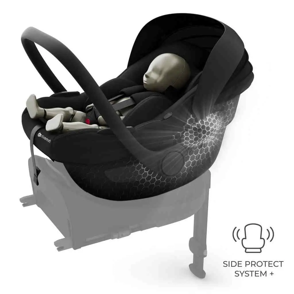 Детское автокресло KinderKraft I-Light, черный на tehnoparc.md Детское автокресло KinderKraft I-Light, черный