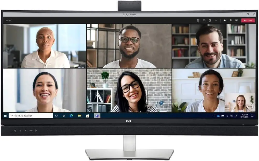 Monitor Dell C3422WE, negru