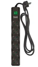 Protecție împotriva supratensiunii Sven SF-06E-16 1.8m, negru