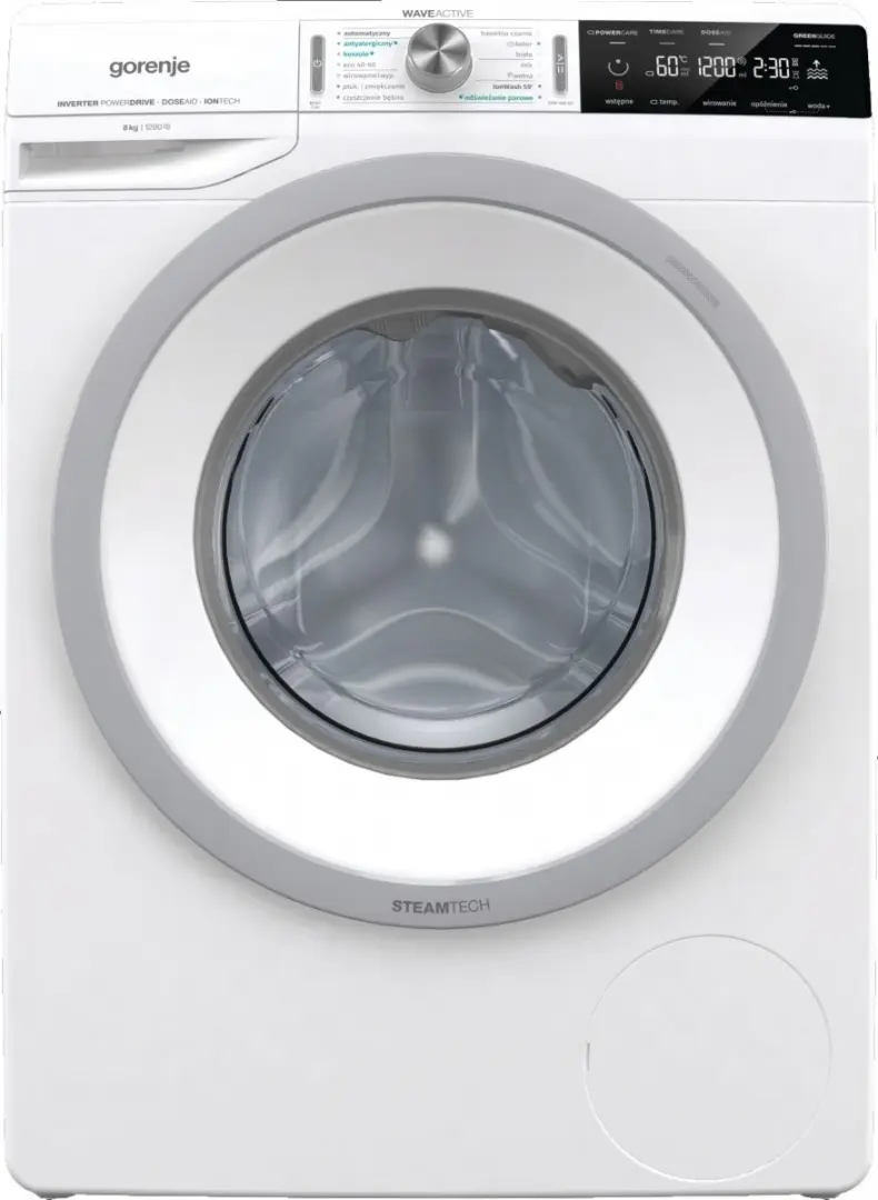 Maşină de spălat rufe Gorenje MAW 820 ION, alb