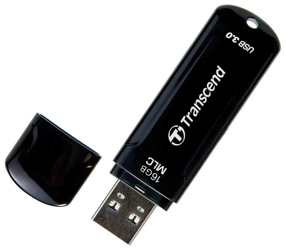 USB-флешка Transcend JetFlash 750 16ГБ, черный