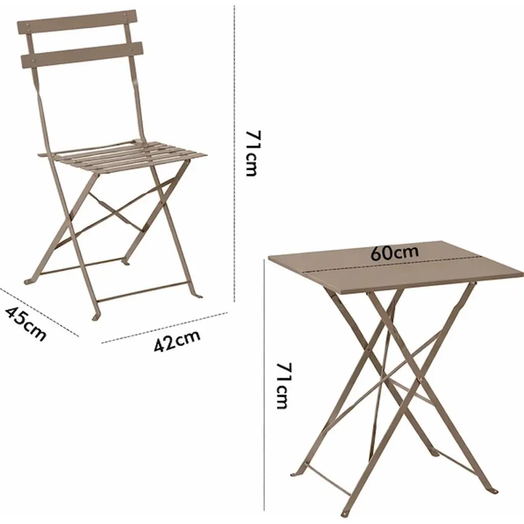 Set mobilă de grădină GardenLine GOM5165, bej
