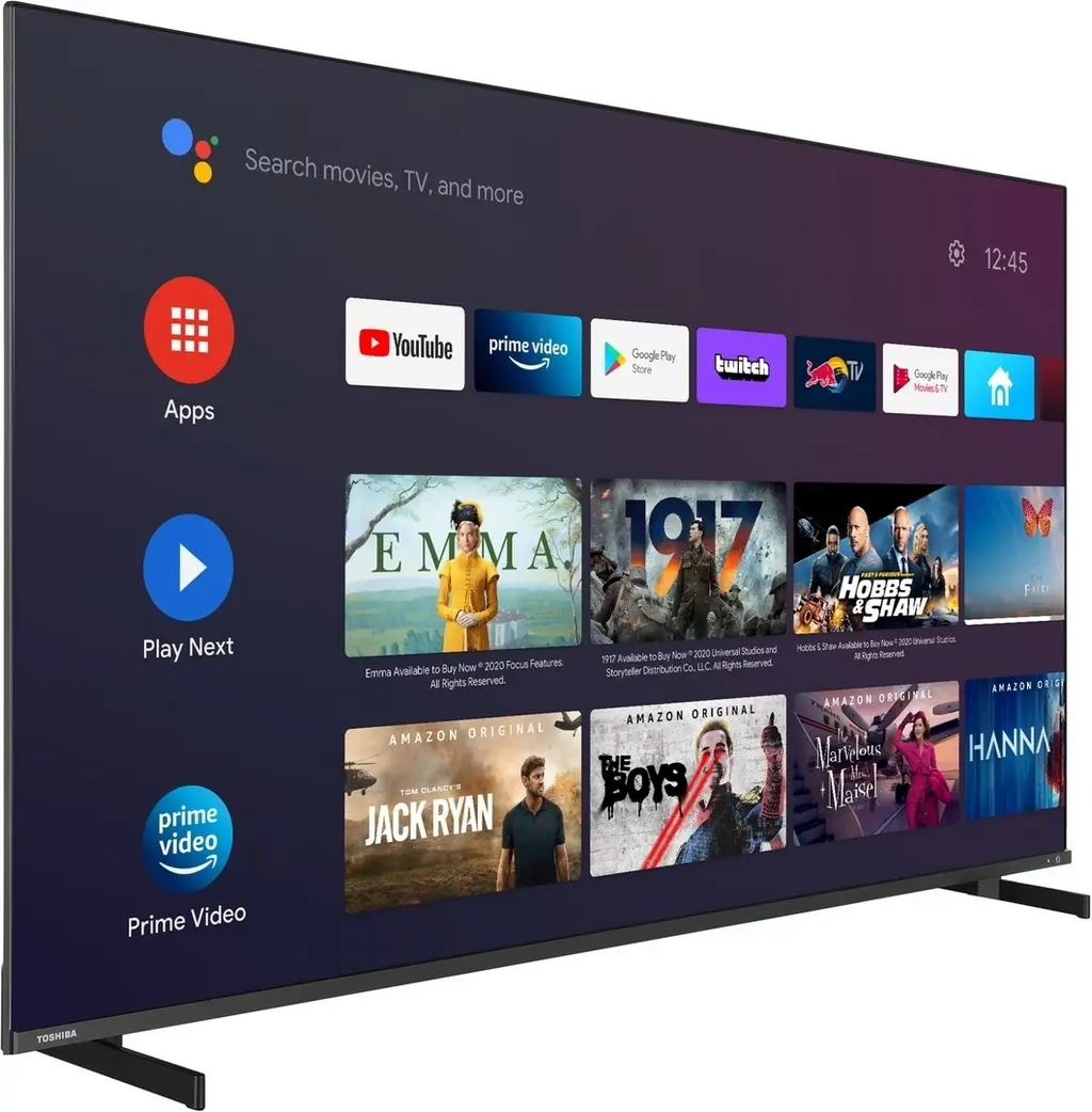 Телевизор Toshiba 65QA5D63DG, черный