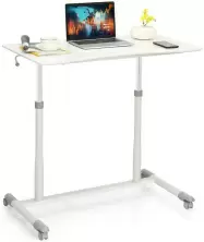 Стол для ноутбука Costway HW65631WH, белый