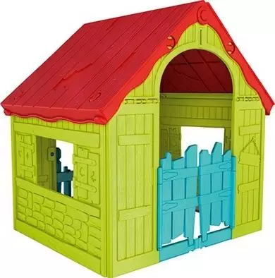 Căsuță de joacă Keter Foldable Play House, verde