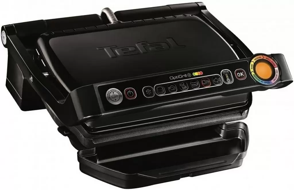 Электрогриль Tefal GC712834, серебристый/черный