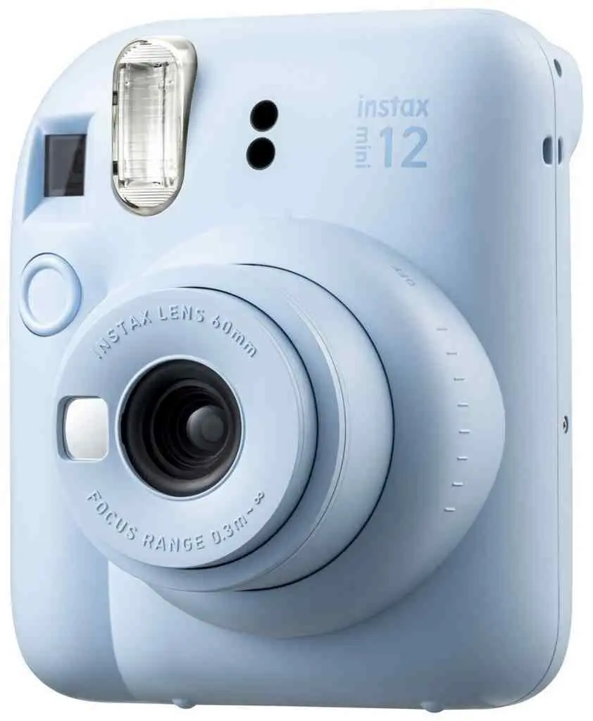 Aparat foto cu imprimare instantanee Fujifilm Instax Mini 12, albastru pe tehnoparc.md Aparat foto cu imprimare instantanee Fujifilm Instax Mini 12, albastru