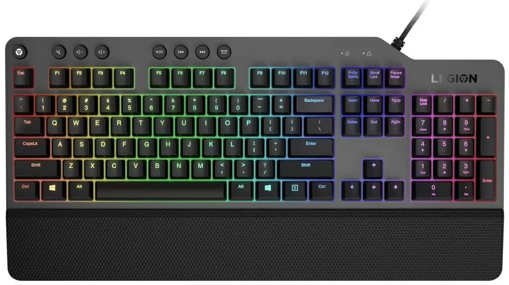 Клавиатура Lenovo Legion K500 RGB (RU), черный