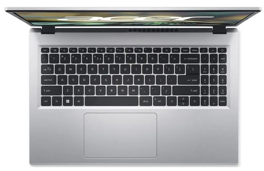 Laptop Acer Aspire A315-510P NX.KDHEU.00B (15.6"/FHD/Core i3-N305/16GB/512GGB/Intel UHD), argintiu
