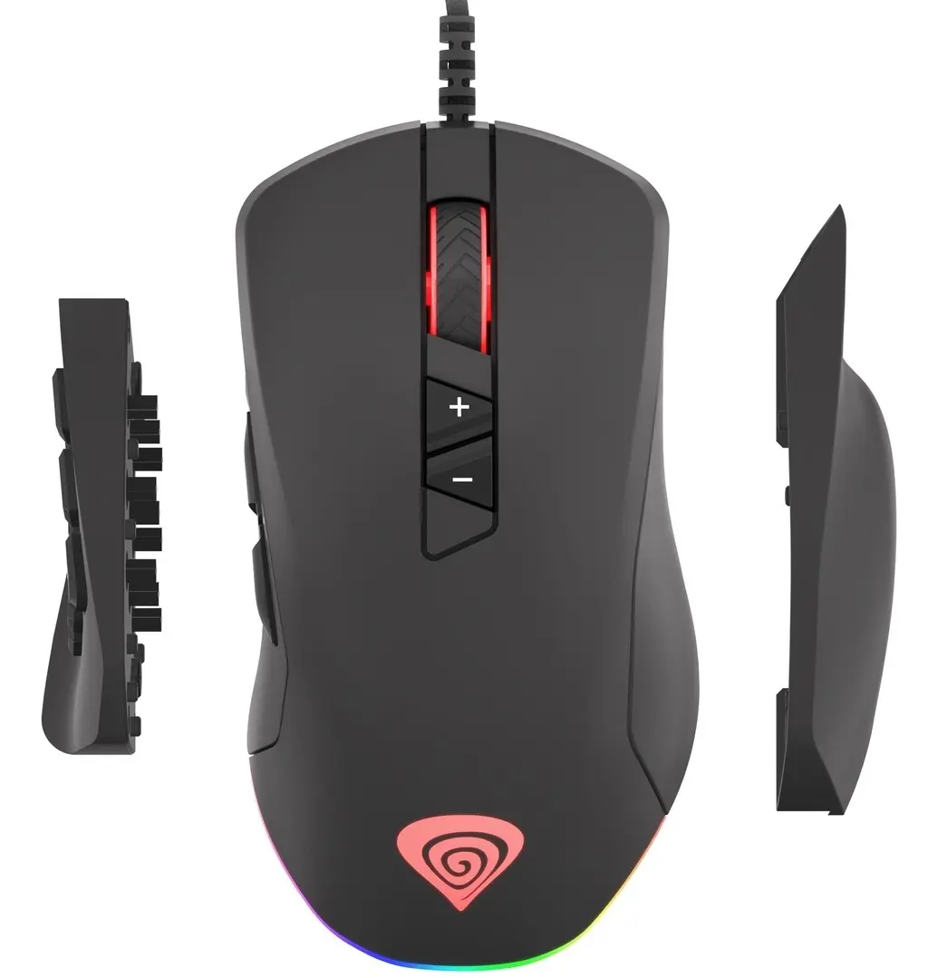 Mouse Genesis Xenon 770, negru
