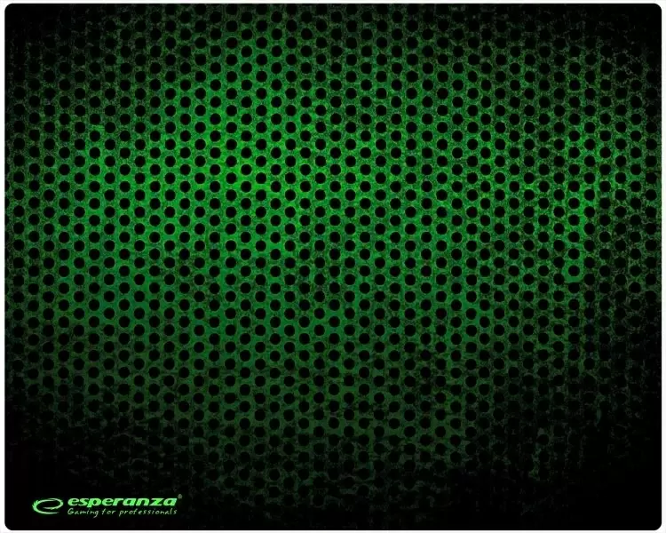 Mousepad Esperanza Grunge Midi, negru/verde