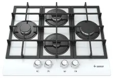 Plită incorporabilă cu gaz Gefest PVG 2231 K12, alb