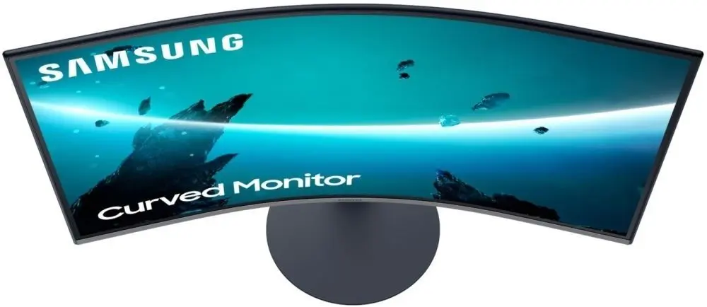 Monitor Samsung C27T550FDI, negru