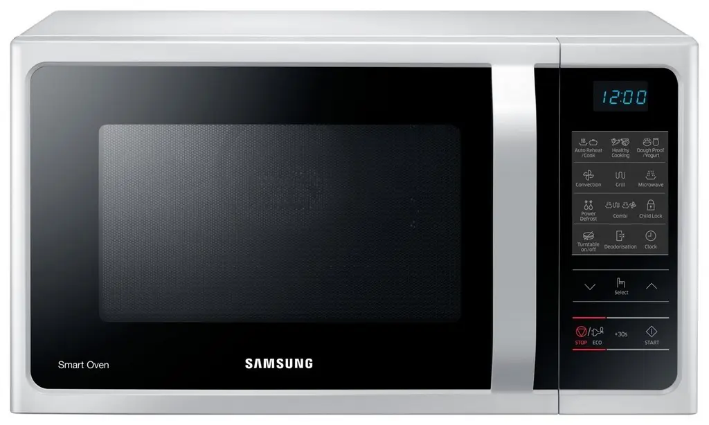 Микроволновая печь Samsung MC28H5013AW/BW, белый/черный на tehnoparc.md Микроволновая печь Samsung MC28H5013AW/BW, белый/черный