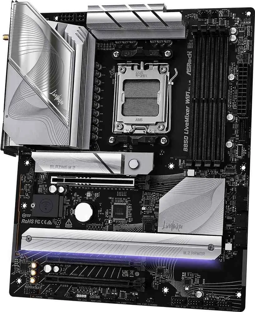 Placă de bază ASRock B850 LiveMixer Wi-Fi