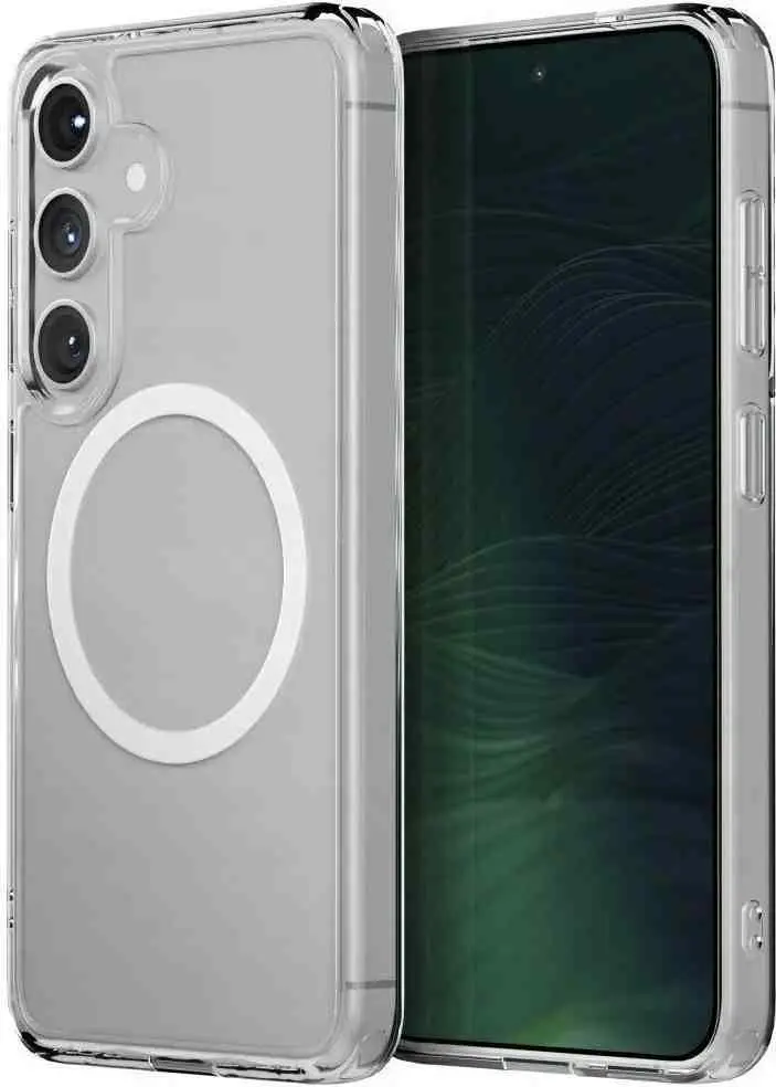 Чехол Uniq TPU for Samsung Galaxy S25 LifePro Xtreme Crystal Magclick Clear, прозрачный на tehnoparc.md Чехол Uniq TPU for Samsung Galaxy S25 LifePro Xtreme Crystal Magclick Clear, прозрачный