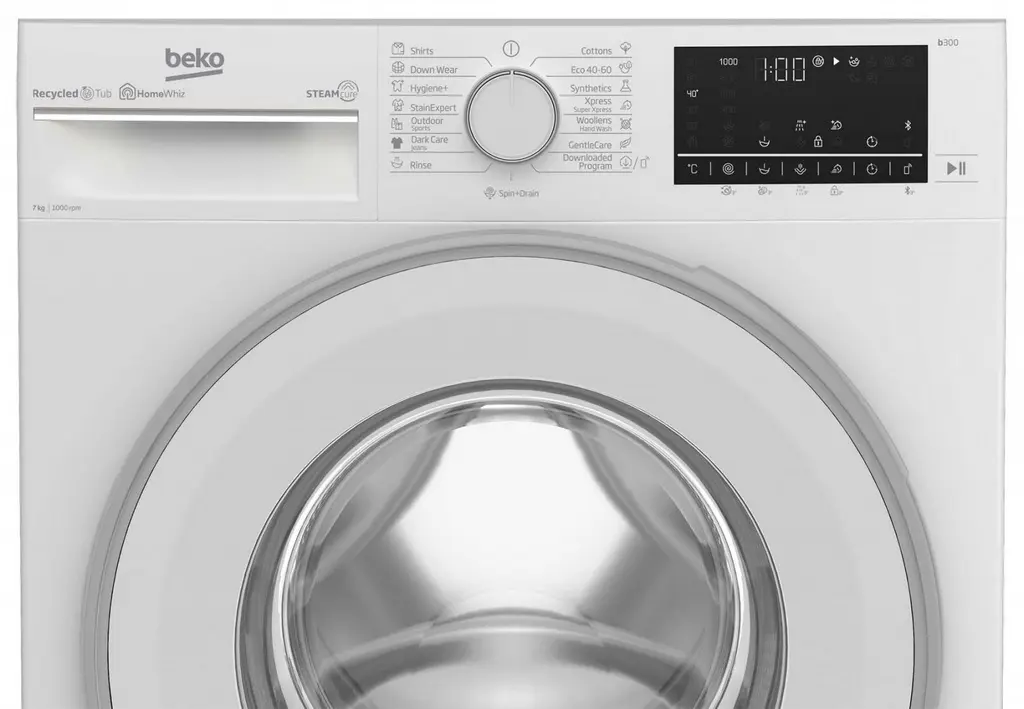 Стиральная машина Beko B3WFU7704WB, белый на tehnoparc.md Стиральная машина Beko B3WFU7704WB, белый