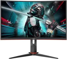 Monitor Aoc CQ27G2U, negru/roșu pe tehnoparc.md Monitor Aoc CQ27G2U, negru/roșu