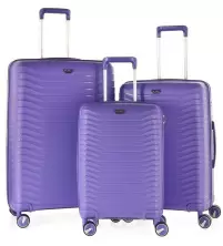 Set de valize CCS 5235 Set, violet