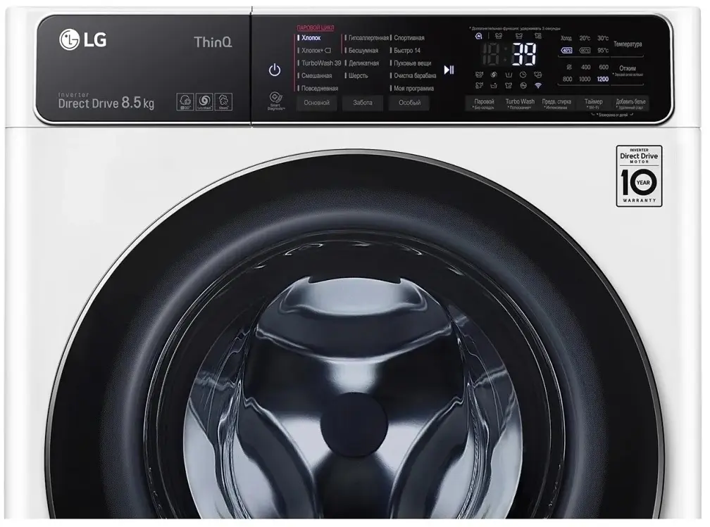 Стиральная машина LG F2T9GW9W, белый на tehnoparc.md Стиральная машина LG F2T9GW9W, белый