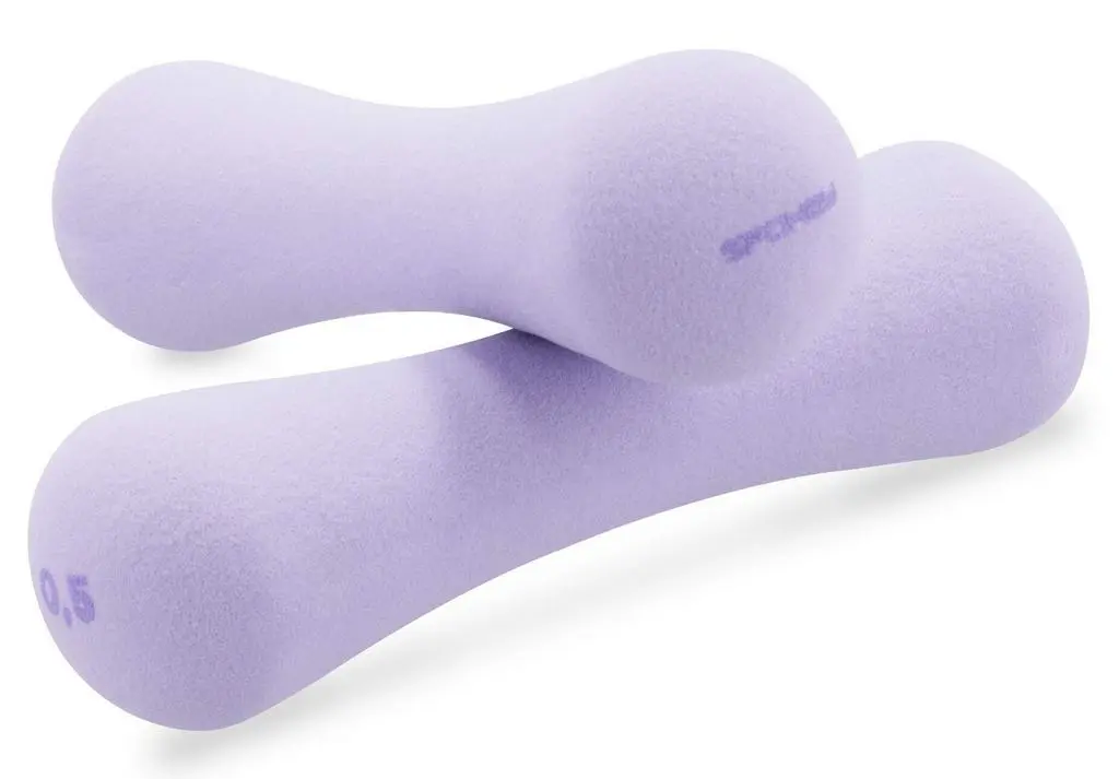 Halteră Spokey Bone 2x0.5kg, violet