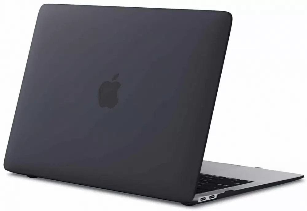 Husă pentru laptop Tech Protect Smartshell Macbook Air 13 (2018-19), negru