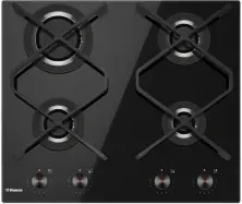 Plită incorporabilă cu gaz Hansa BHKS632590, negru