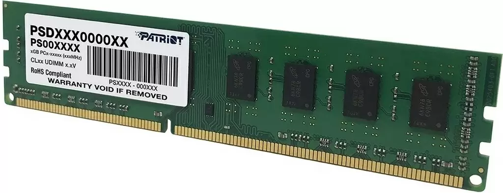 Memorie Patriot Signature Line 4GB DDR3-1600MHz, CL11, 1.5V