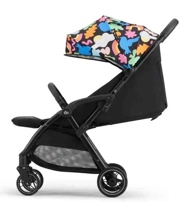 Cărucior KinderKraft Apino Happy, negru