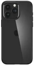 Чехол Spigen iPhone 15 Pro Max Ultra Hybrid Matte, прозрачный/черный