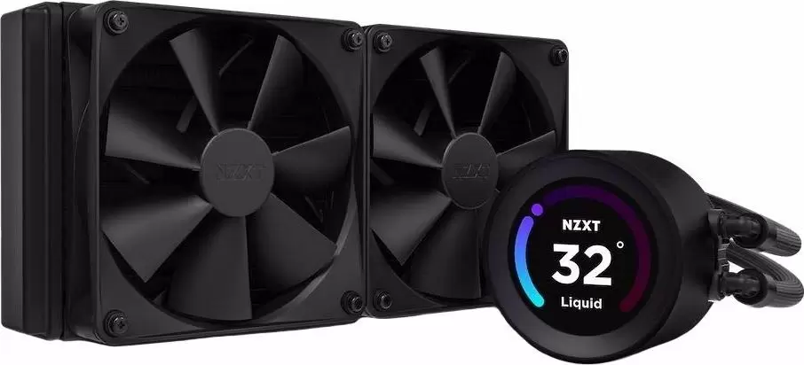 Водяное охлаждение NZXT Kraken Elite 240, черный