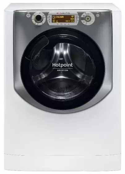 Maşină de spălat/uscat rufe Hotpoint-Ariston AQD1172D 697J EU/B N, alb