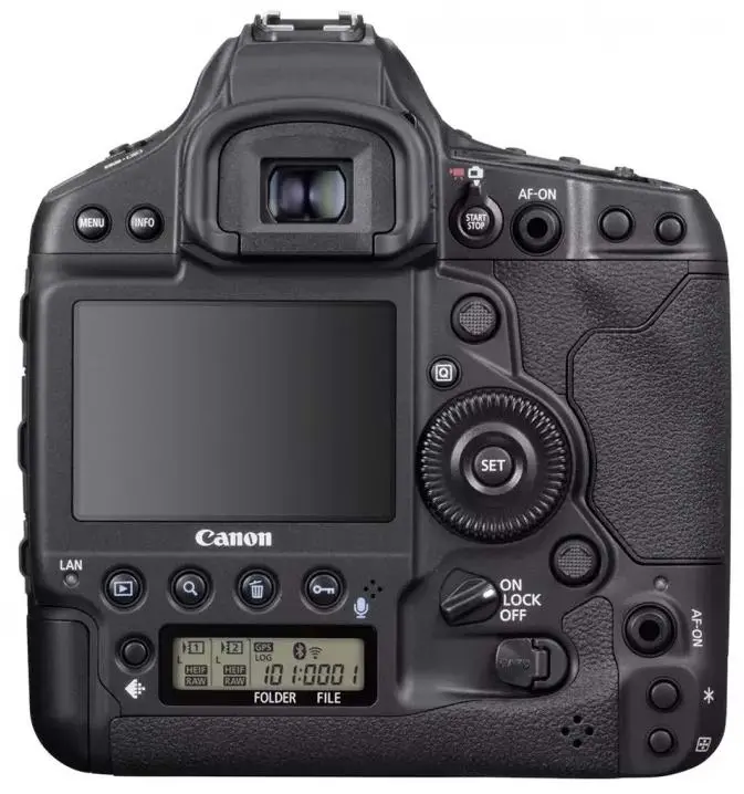 Зеркальный фотоаппарат Canon EOS 1D X Mark III, Body, черный на tehnoparc.md Зеркальный фотоаппарат Canon EOS 1D X Mark III, Body, черный
