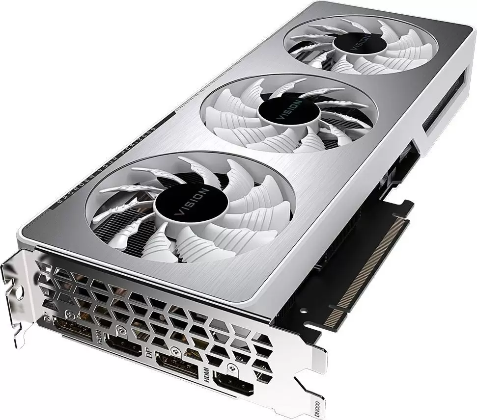 Видеокарта Gigabyte GeForce RTX3060Ti 8GB GDDR6 Vision OC