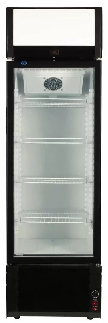 Vitrină frigorifică Starcrest SPS-288WH, alb/negru